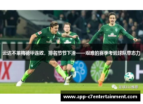 云达不莱梅德甲连败，排名节节下滑——艰难的赛季考验球队意志力